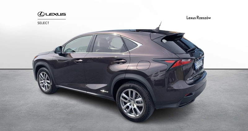 Lexus NX cena 114900 przebieg: 125514, rok produkcji 2015 z Sztum małe 277